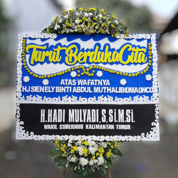 Karangan Bunga Duka  di Dharmasraya